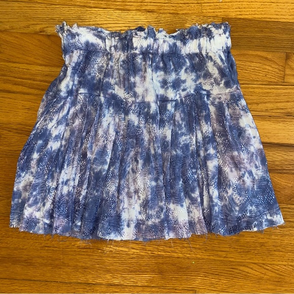 Urban Outfitters Purple and White Tie Dye Flowy Skirt Size S - Picture 4 of 4